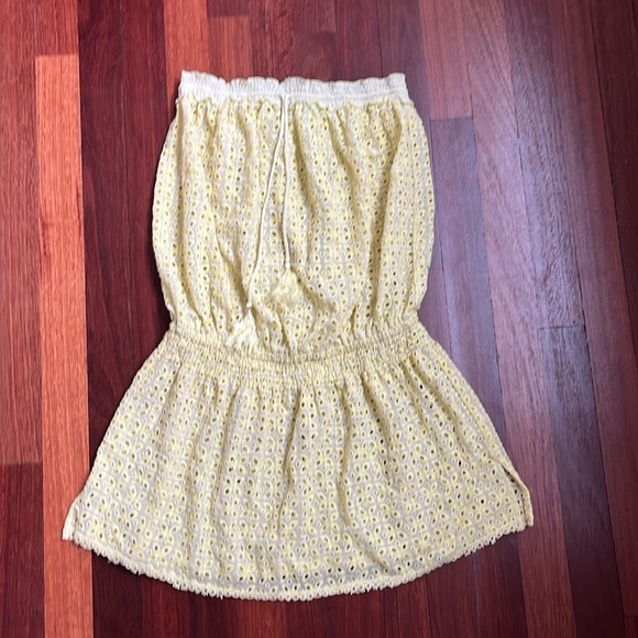 MELISSA ODABASH size large yellow Adela coverup - Picture 2 of 4